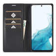 Flipové puzdro pre Samsung Galaxy A36, Carbon LC.IMEEKE, čierne