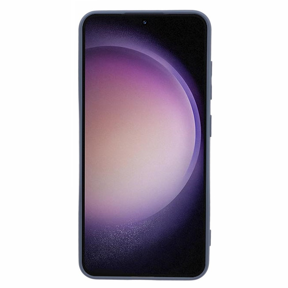 Obal na mobil pre Samsung Galaxy S24+ Plus, Silicone Lite, levanduľové