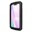 Obrnené puzdro pre iPhone 11 Pro Max, R-JUST, čierne