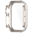 2w1 Etui + Szkło Hartowane do Apple Watch 7/8 41MM, Czarne