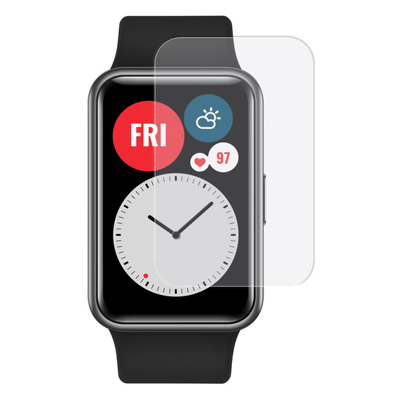 3x ERBORD Hydrogélová fólia pre Huawei Watch Fit