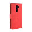 Klapkové puzdro pre Xiaomi Redmi Note 8 Pro, Card Slot, červené