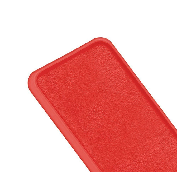 Obal na mobil pre Xiaomi Mi 11i / POCO F3, Silicone Lite, červené