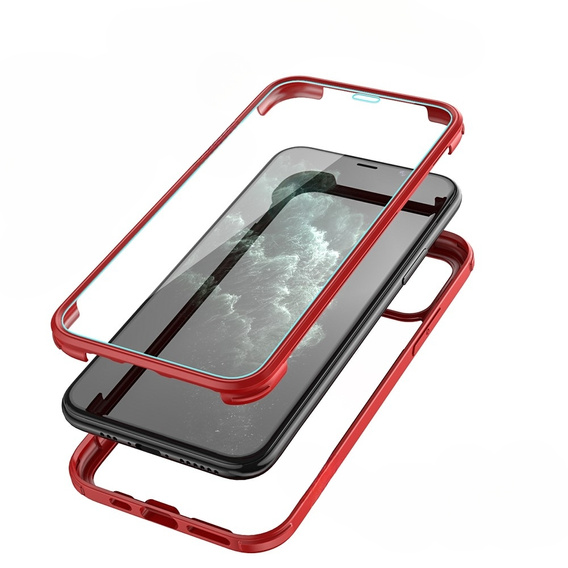 Obal na mobil pre iPhone 11 Pro Max, ERBORD Guardian, červené