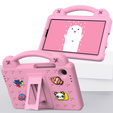 Detské puzdro pre Samsung Galaxy Tab A9, Cute Patterns, so stojanom, ružové