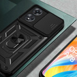 Obal na mobil pre Oppo A78 4G, CamShield Slide, čierne