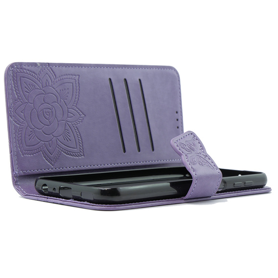 Klapkové puzdro pre Oppo A79 5G, Butterfly, fialové