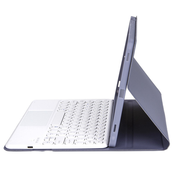 Puzdro + klávesnica Samsung Galaxy Tab S6 Lite 2020 P610/P615 / S6 Lite 2022 10.4, Touchpad Pen Slot, fialové