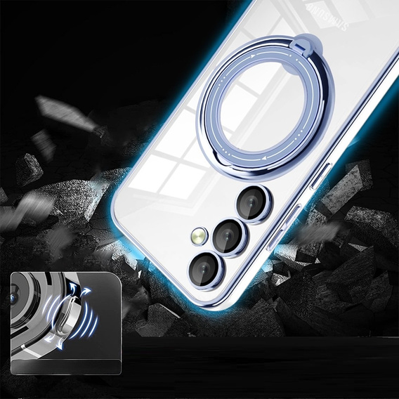 Magnetické puzdro pre Samsung Galaxy A54 5G, pre MagSafe, modré