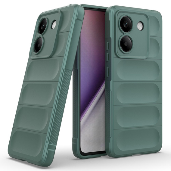 Obal na mobil pre Xiaomi Poco M7 Pro 5G, Gaming Shockproof, zelený