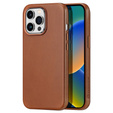 Obal na mobil pre iPhone 14 Pro, Dux Ducis Max Naples, hnedé