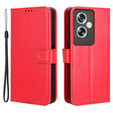 Klapkové puzdro pre Oppo A79 5G, Crazy Horse Wallet, červené