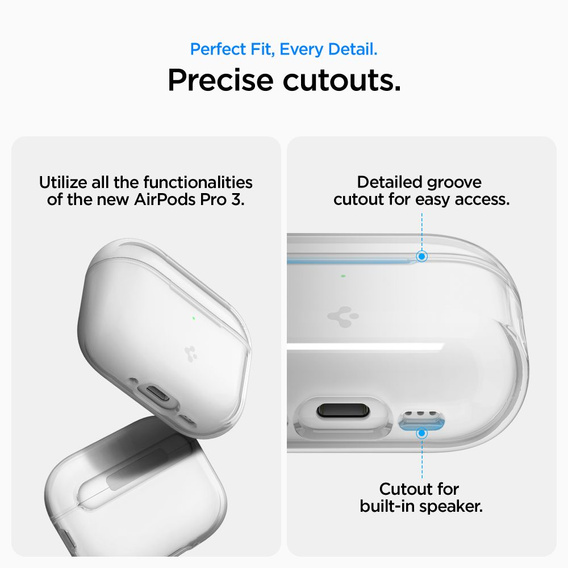 Puzdro Spigen Liquid Crystal pre Apple AirPods Pro 3