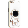 Obal na mobil pre iPhone 6 / 6s, Astronaut, biele