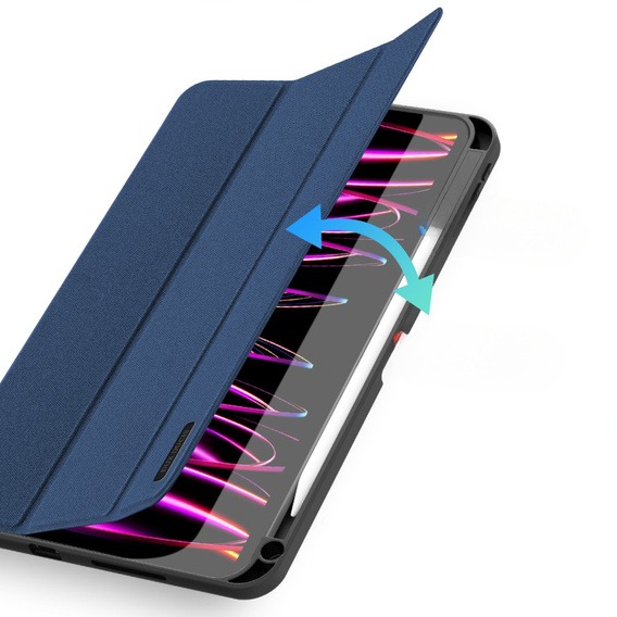 Puzdro pre iPad Pro 13" 2024, Dux Ducis Domo, modré
