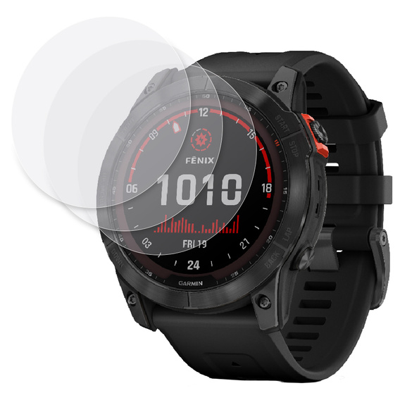 3x ERBORD Hydrogélová fólia pre Garmin Fenix 7X