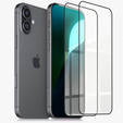 2x tvrdené sklo ERBORD 3D pre iPhone 16 Plus pre celý displej