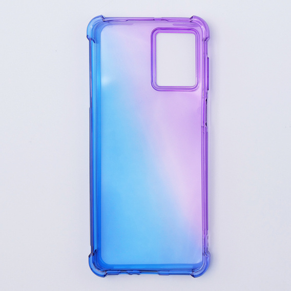 Puzdro pre Motorola Moto G54 5G, Gradient Dropproof, Fialová / modrá