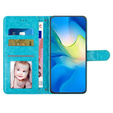 Klapkové puzdro pre Oppo A38 4G / Oppo A18 4G, Wallet, BINFEN COLOR, modré