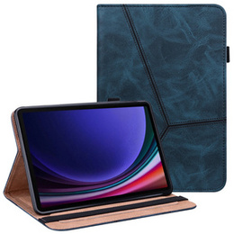 Puzdro pre Samsung Galaxy Tab S10 Lite / S10 FE / S9 FE / S9, Classic, s priestorom pre stylus, modré