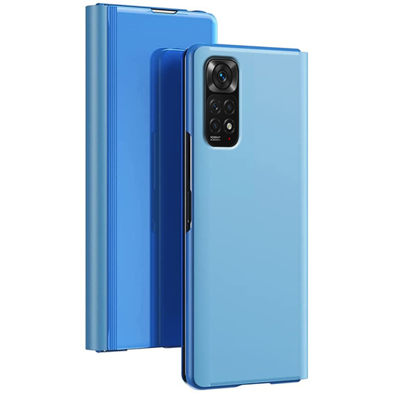 Obal na mobil pre Xiaomi Redmi Note 11 / 11S, Clear View, modré