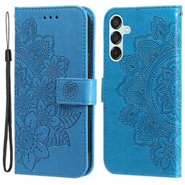 Klapkové puzdro pre Samsung Galaxy M15 5G, Mandala, modré