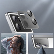 Ochranné puzdro na fotoaparát pre Xiaomi 13T / 13T Pro, CamShield MagSafe, priehľadný / strieborný