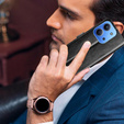 Klapkové puzdro pre Xiaomi Redmi 15C 4G/LTE, Crazy Horse Wallet, čierne