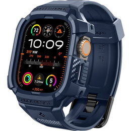 Pasek z etui Spigen do Apple Watch Ultra 49mm, Rugged Armor Pro, Czarny