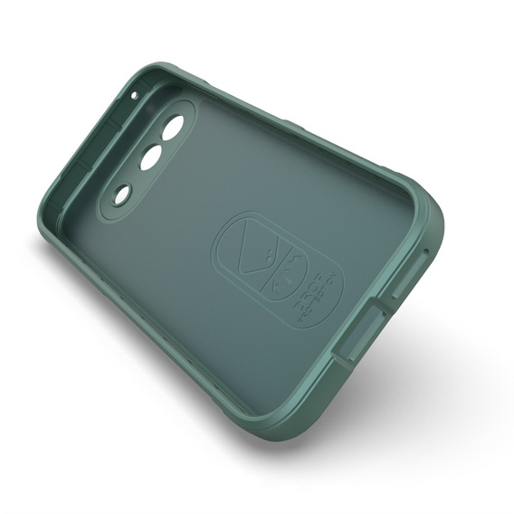 Obal na mobil pre Google Pixel 9A, Gaming Shockproof, zelený