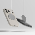 Puzdro Ringke pre iPhone 17 Pro Max, silikónové magnetické puzdro MagSafe, kameň