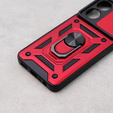 Obal na mobil pre Oppo A78 4G, CamShield Slide, červené