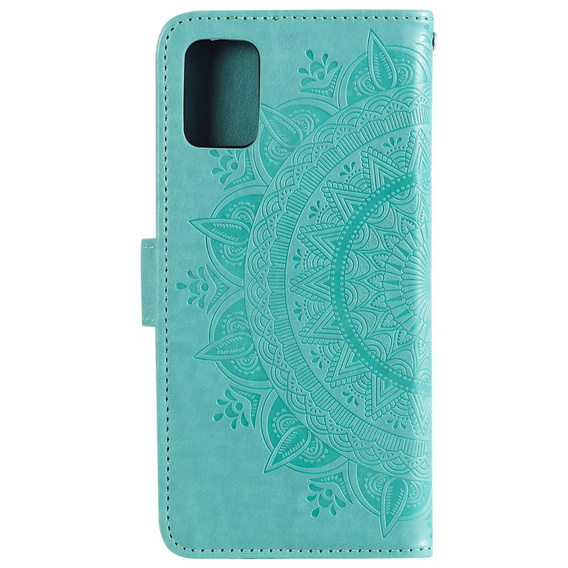 Klapkové puzdro pre Oppo Reno6 5G, Mandala, zelený