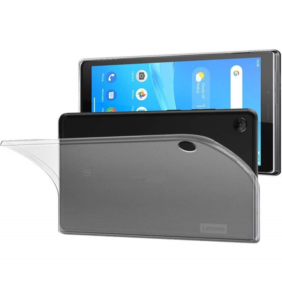 Puzdro pre Lenovo Tab M8 / M8 G2 (TB-8505F/8505X / TB-8705F/TB-8705L), silikónové, priehľadné