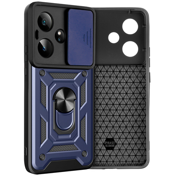 Obal na mobil pre Realme GT 7 / 7T, CamShield Slide, modré