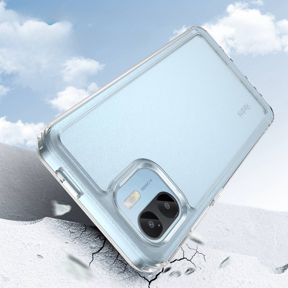 Obal na mobil pre Xiaomi Redmi A1 4G / A2 4G, Fusion Hybrid, priehľadné