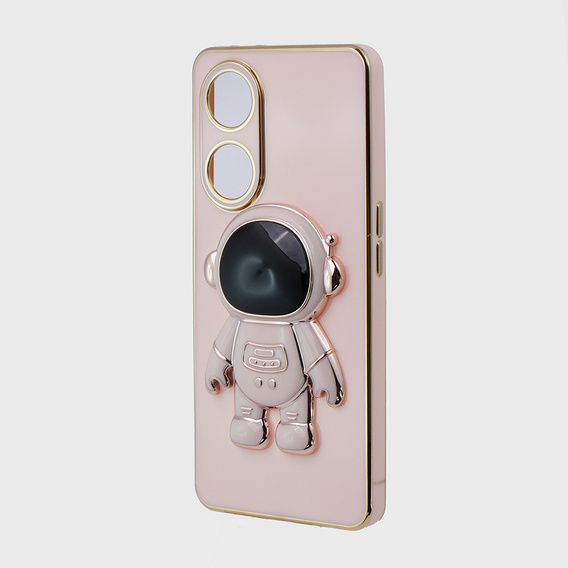 Obal na mobil pre Oppo A98 5G, Astronaut, ružové