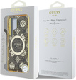 GUESS Magnetické puzdro IML Peony pre Samsung Galaxy S25 Ultra