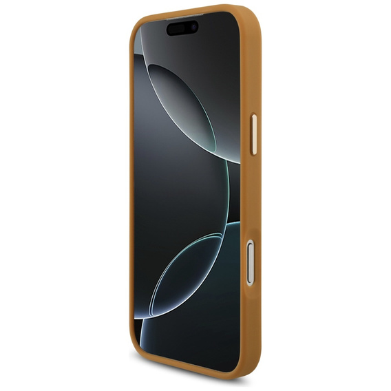 Puzdro Karl Script Logo od Karla Lagerfelda – s kovovými gombíkmi pre iPhone 17 Pro Max