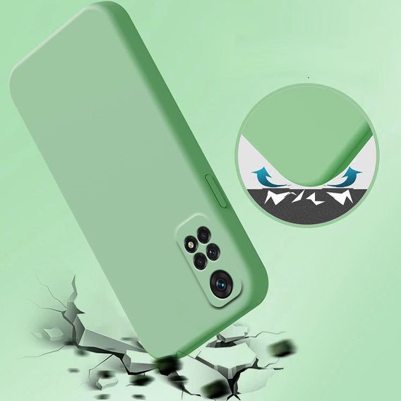Obal na mobil pre Xiaomi Redmi Note 11 / 11S, Silicone Lite, mätové