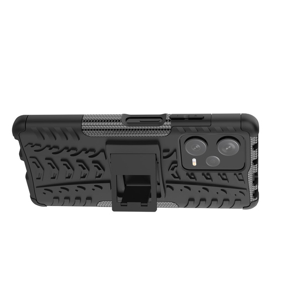 Obal na mobil pre Xiaomi Redmi Note 12 Pro+ 5G, Tire Armor, čierne