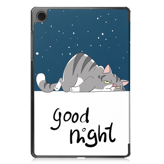 Puzdro pre Samsung Galaxy Tab A9+, Smartcase, sleeping cat