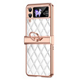 Puzdro pre Samsung Galaxy Z Flip 4 5G, Rhombus Grid