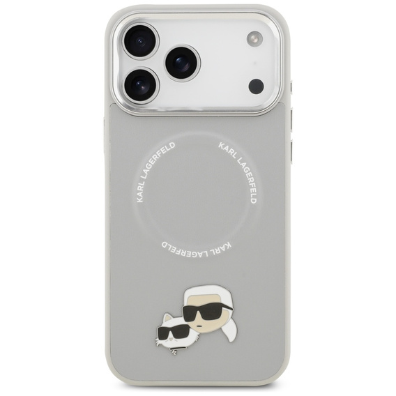 Karl Lagerfeld Karl & Choupette Pins MagSafe puzdro pre iPhone 17 Pro
