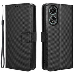 Klapkové puzdro pre Oppo A58 4G, Smart Magnet, čierne