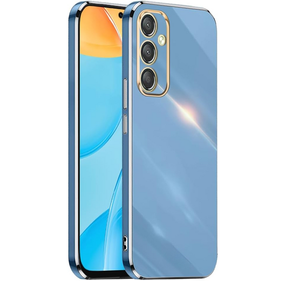 Puzdro pre Samsung Galaxy A05s, Glamour CamShield, modré