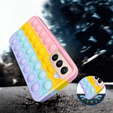 Puzdro Push Bubble Pop It pre Samsung Galaxy S21