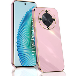 Puzdro pre Honor Magic 6 Lite 5G, Glamour CamShield, fialové