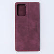 Puzdro pre Motorola Moto G53, ERBORD Vintage, peňaženka s chlopňou, červené