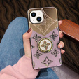 Fashion Obal na mobil pre iPhone 13, fialové